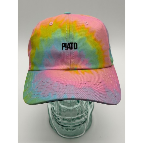 Panic! At The Disco Other - Panic At The Disco P!ATD Tie Dye Dad Hat Hot Topic Band Merch Baseball Cap New